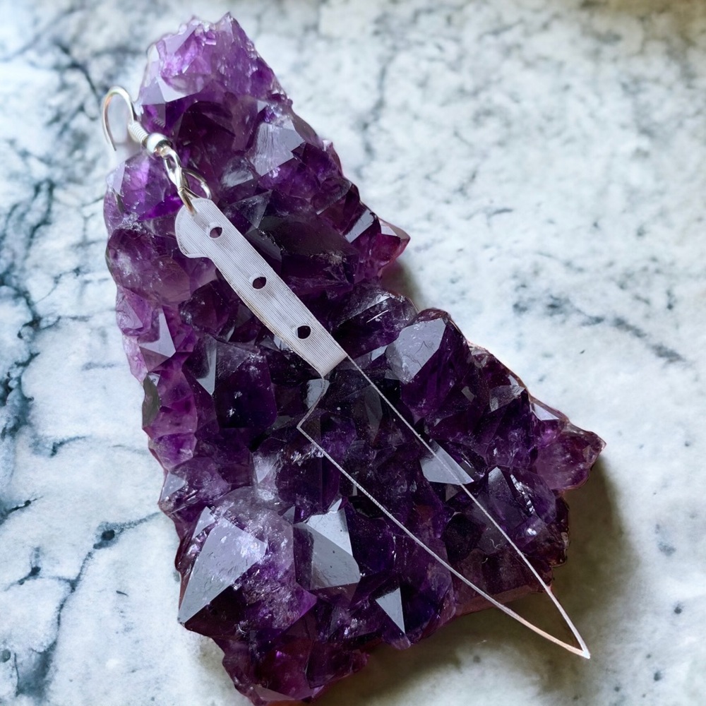Knife Earrings